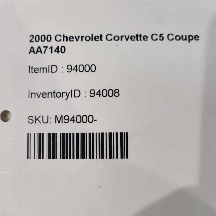 97-00 Corvette C5 Ebcm Abs Pump Anti Lock Brake Module V Code 68K Aa7140