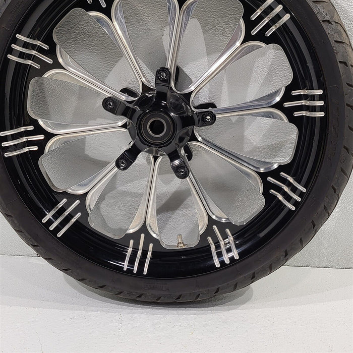Warlock Front Billet 21" Wheel For 2015 Harley Street Glide PS1056