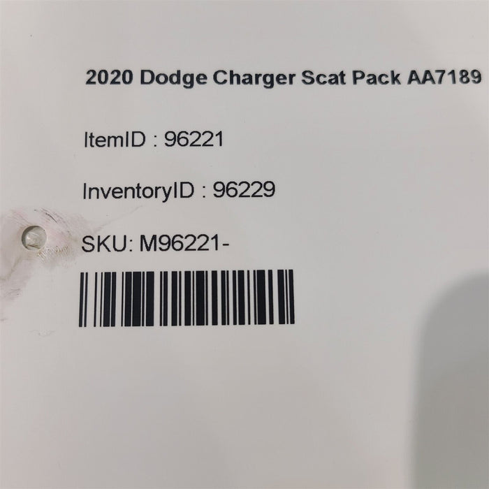 18-22 Dodge Charger Scat Pack Rear Main Seal Houing 6.4L Hemi Aa7189