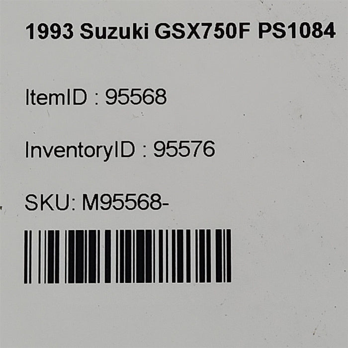 1993 Suzuki GSX750F Katana Main Wiring Harness Loom PS1084