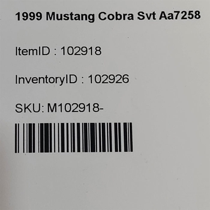 99-04 Mustang Steering Shaft Rag Joint Aa7258