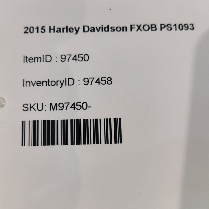 2015 Harley Dyna Street Bob FXDB Left Grip Throttle tube PS1093