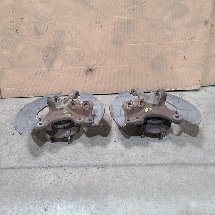 96-04 Mustang Gt Front Spindles Hubs Knuckle Pair Set Oem Aa7210