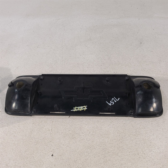 97-04 Corvette C5 Rear License Plate Holder With Back Up Lights Aa7259