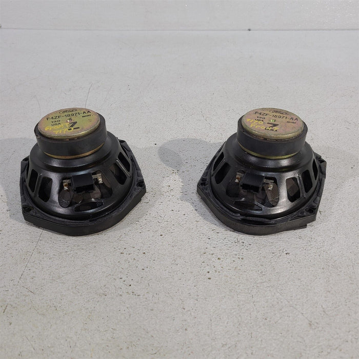 99-04 Mustang Door Speakers Oem Factory Pair Aa7170