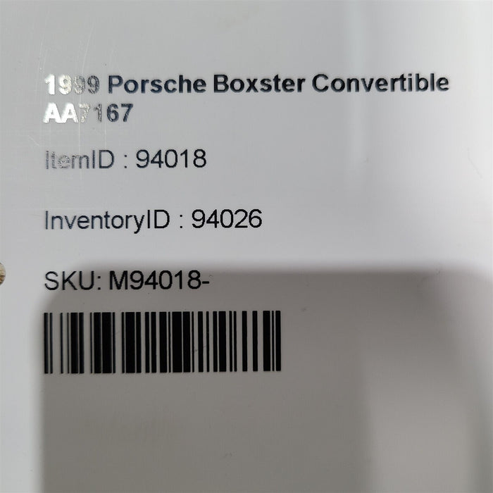 97-04 Porsche 986 Passenger Radiator Condenser Cooling Fan 2.5L 59K Aa7167
