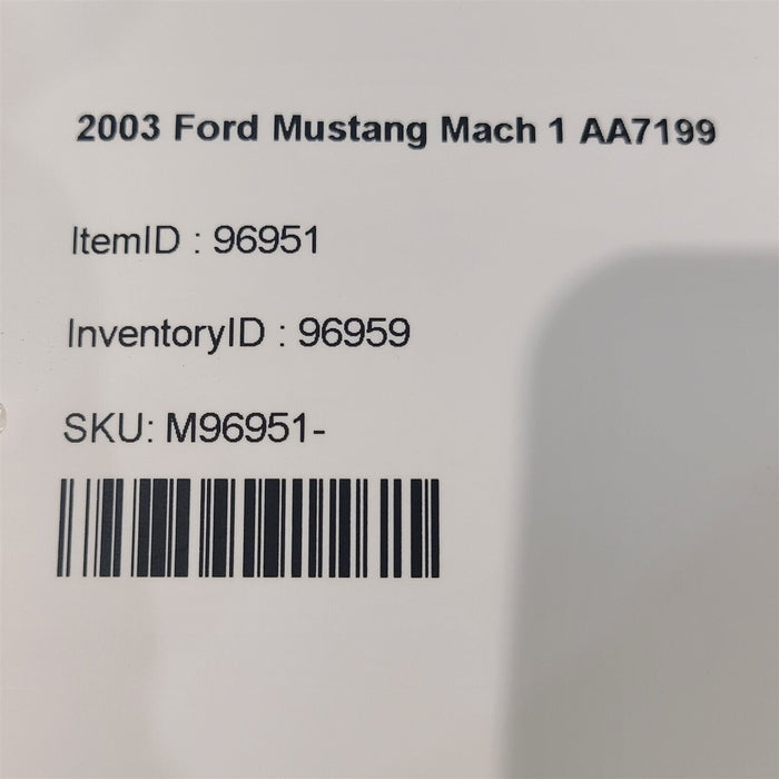 99-04 Mustang Dual Horns Horn Pair Aa7199