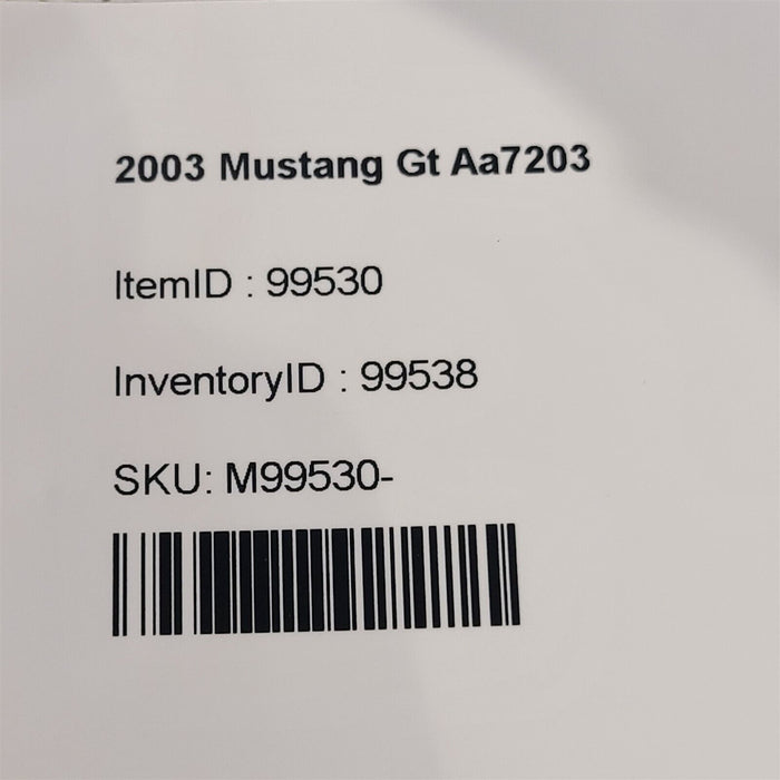 00-04 Mustang Key Fob Remote Entry 2S4T-15K601-AA Oem Aa7203