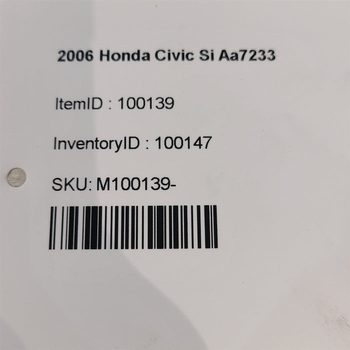 06-11 Honda Civic Si Coupe Ecm Ecu 2.0L Computer Brain K20Z3 Aa7233