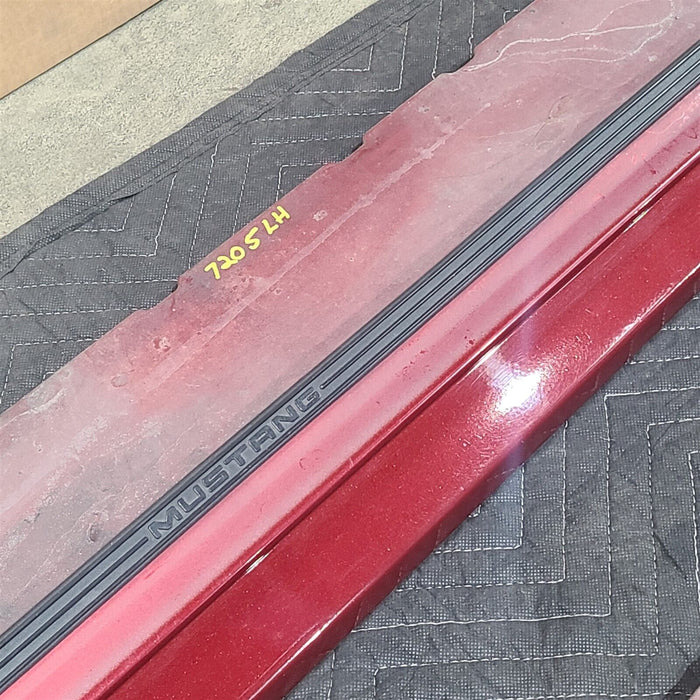 99-04 Mustang Exterior Side Skirts Rocker Panels With End Caps Oem Note Aa7205