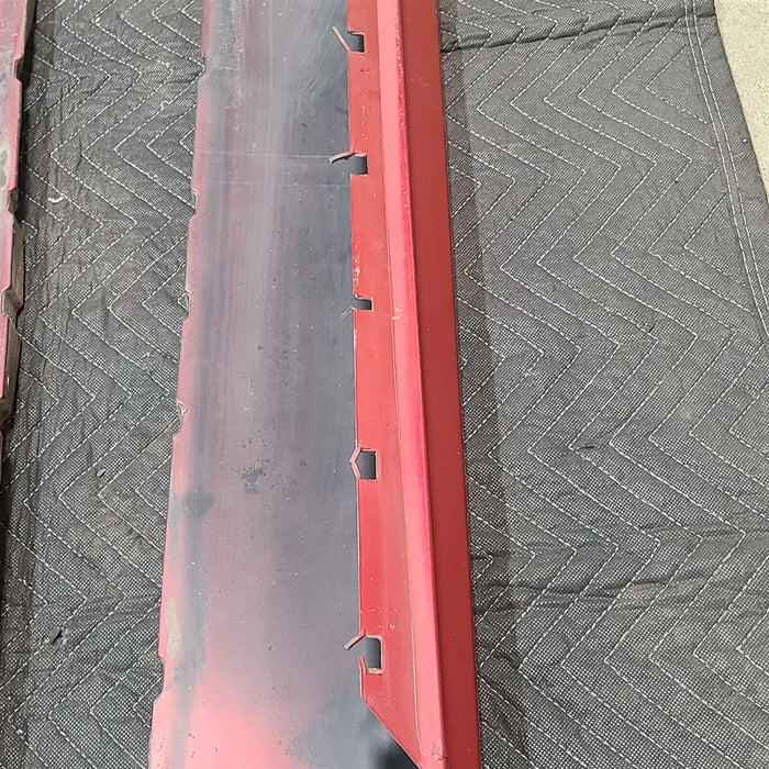 1999-2004 Mustang Exterior Side Skirts Rocker Panels With End Caps Oem Aa7234