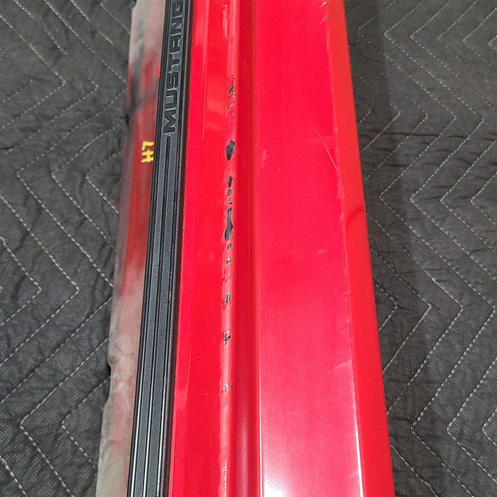 1999-2004 Mustang Exterior Side Skirts Rocker Panels With End Caps Oem AA7212