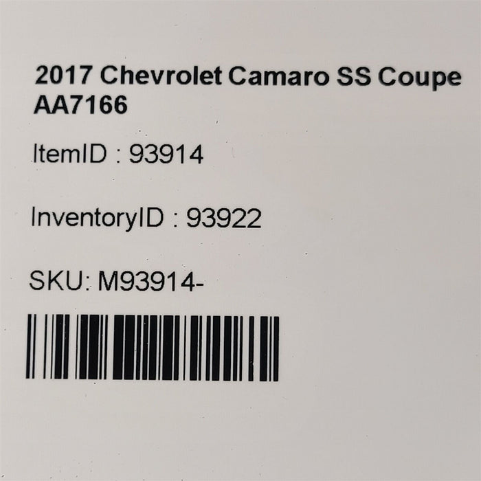 16-20 Camaro Ss Active Exhaust Valve Actuator Pair Lt1 6.2 Aa7166