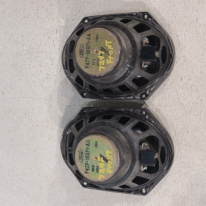 94-04 Mustang Door Speakers Oem Pair Aa7247