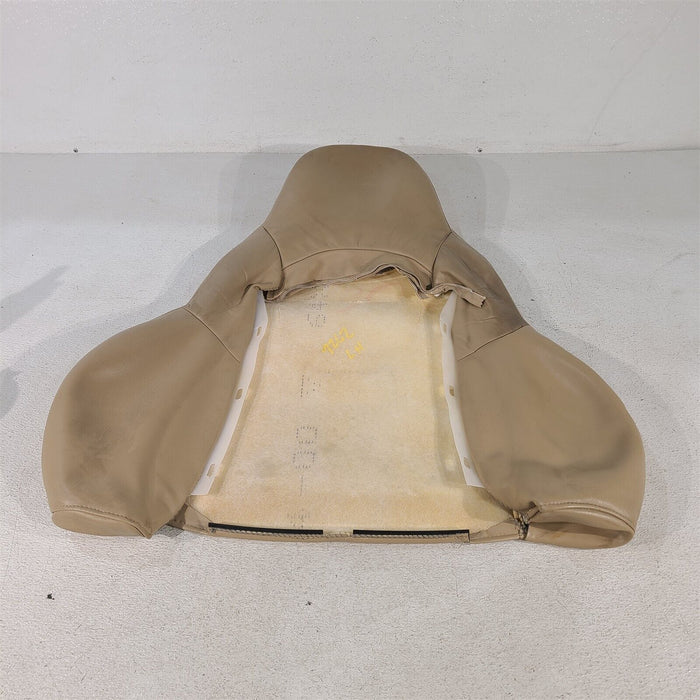 99-00 Corvette C5 Driver Upper Seat Cover Skin Lh Aa7262