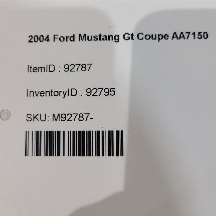 99-04 Mustang Door Speakers Oem Factory Pair Aa7150