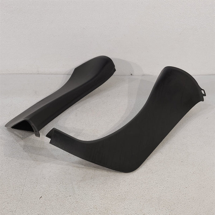 05-13 Corvette C6 Interior B Pillar Seat Belt Trim Covers Oem Ebony Aa7152