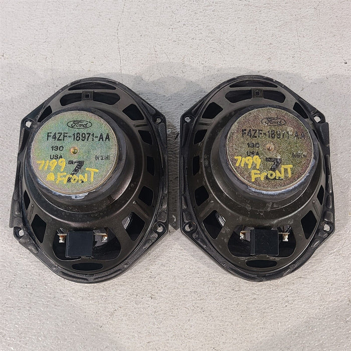 94-04 Mustang Door Speakers Oem Speaker Pair Aa7199 — Aescorvetteparts