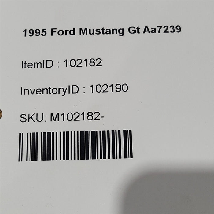 94-98 Mustang Gt Front Struts Suspension Strut Pair Aa7239