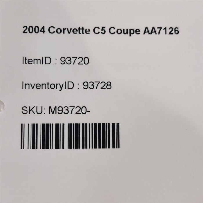 97-04 Corvette C5 Instrument Cluster Hud Dimmer Switch 12198648 Oem Aa7126