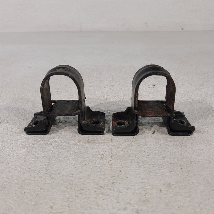 87-93 Mustang Front Sway Bar Mount Brackets Pair Aa7260