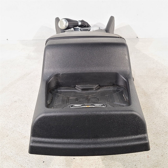 16-18 Camaro Ss Center Console Black Leather Automatic Trans Arm Rest Aa7157