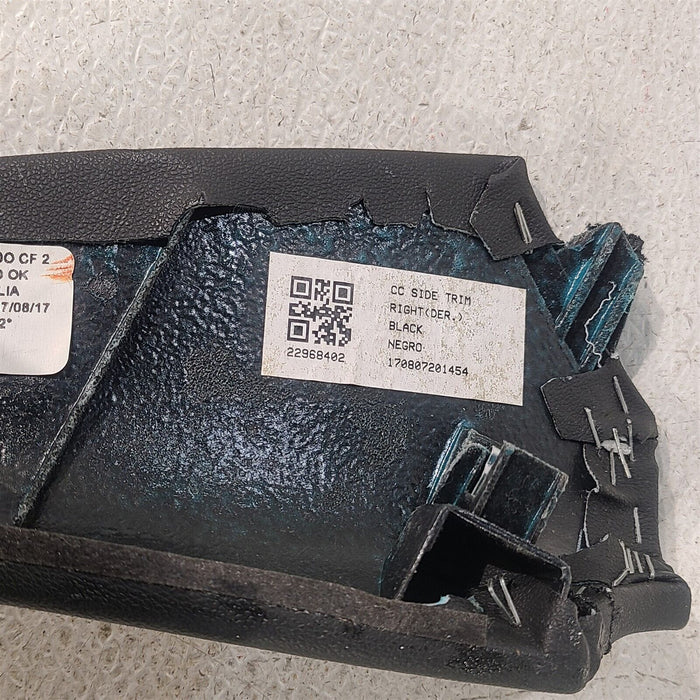 16-19 Cadillac ATS-V Center Console Passenger Side Trim Panel Rh Aa7272