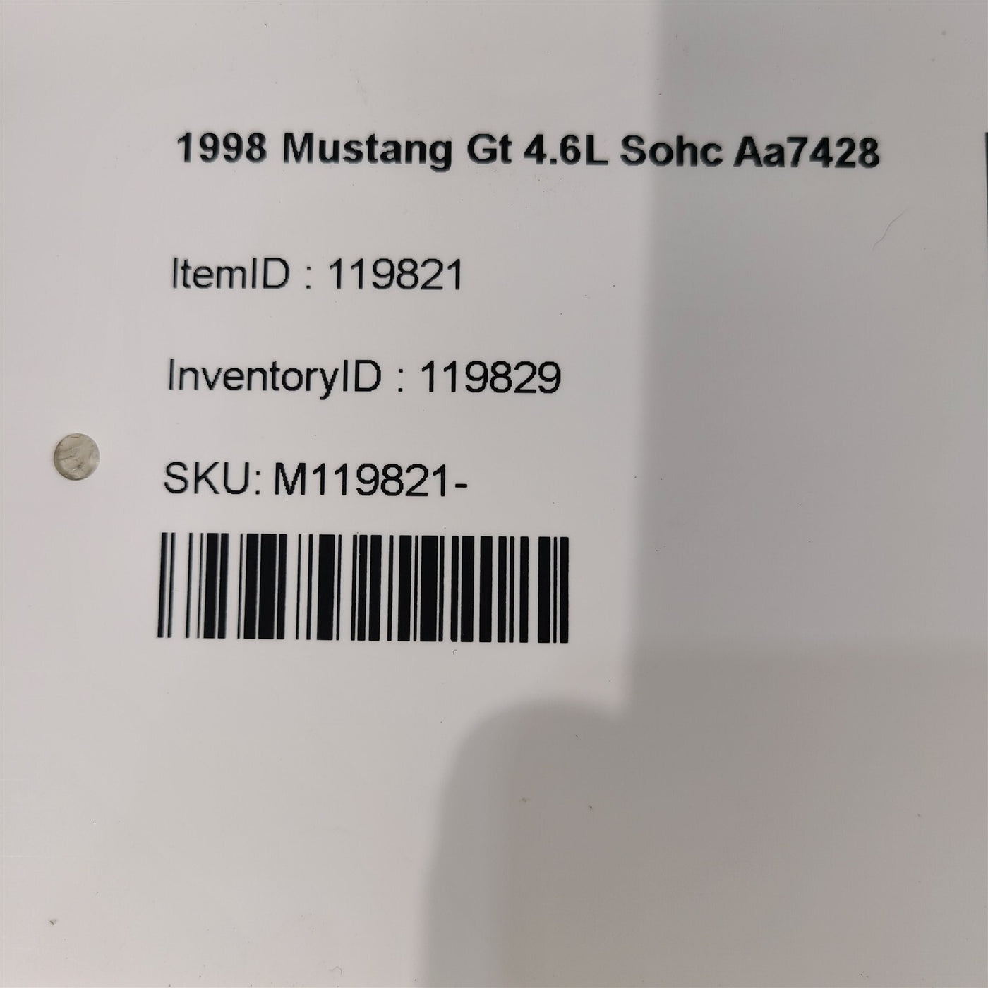 96-98 Mustang Anti Theft Control Pats Module F8DB-19A366-AD Oem Aa7428 ...