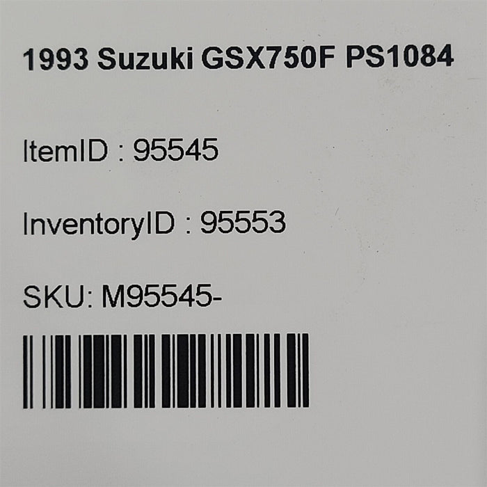 1993 Suzuki GSX750F Katana Dash Indicator Turn Signal Indicator Lights PS1084