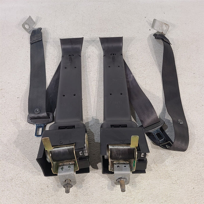 99-04 Mustang Gt Convertible Rear Seat Belt Retractors Left Right Set AA7168