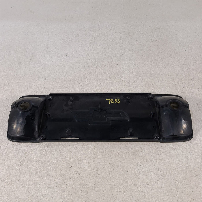 97-04 Corvette C5 Rear License Plate Holder With Back Up Lights Aa7253