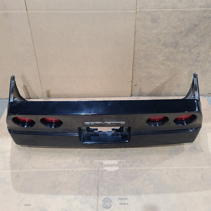 84-90 Corvette C4 Rear Bumper Facia Assembly Aa7209