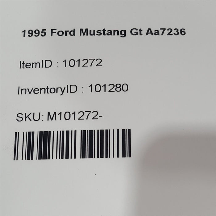 94-98 Mustang Gt Front Suspension Coil Springs Spring Pair Aa7236