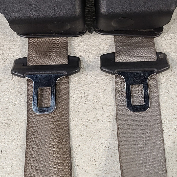 06-13 Corvette C6 Convertible Seatbelts Seat Belt Set Titanium Oem Aa7172