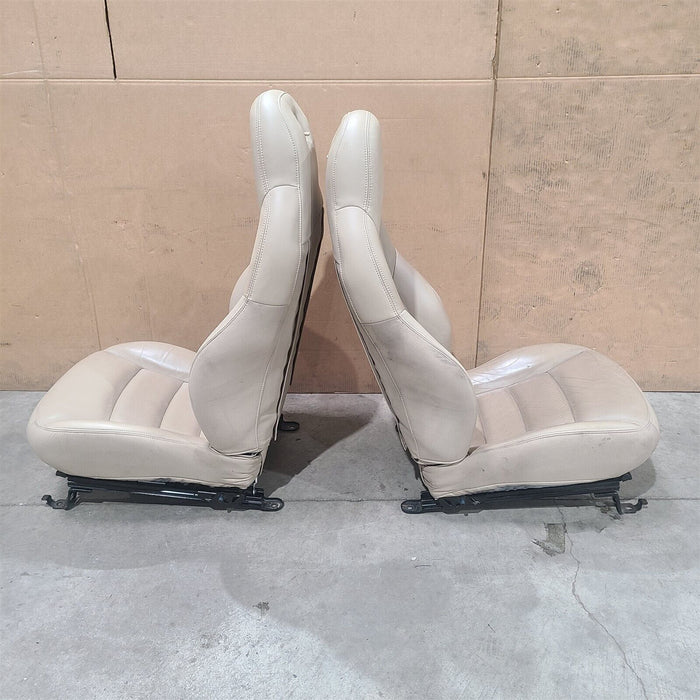 2005 Corvette C6 Seats Sport Seat Set Light Cashmere Aa7191