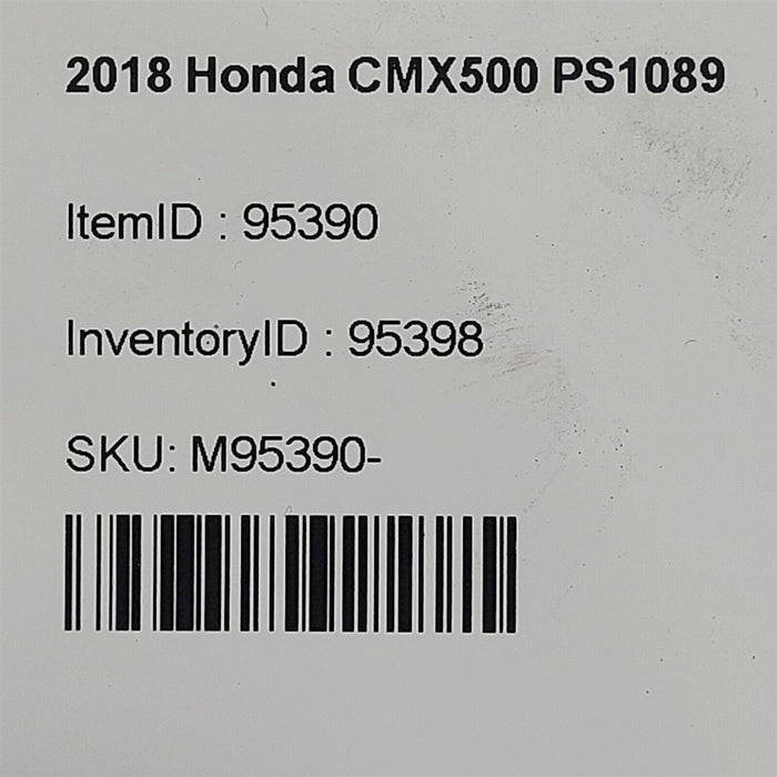 2018 Honda CMX500 Front Brake Disc Rotor PS1089