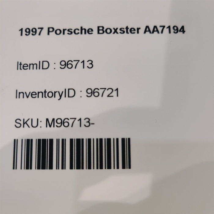 97-04 Porsche Boxster 986 Nuts Bolts Hardware Aa7194