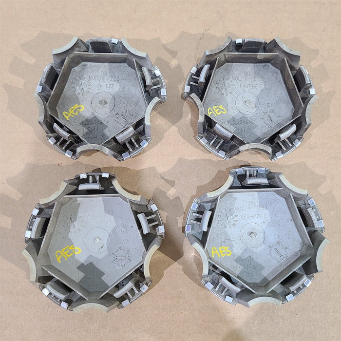 05-10 Corvette Center Caps Oem Gm 9594652 Set Of (4) M97483