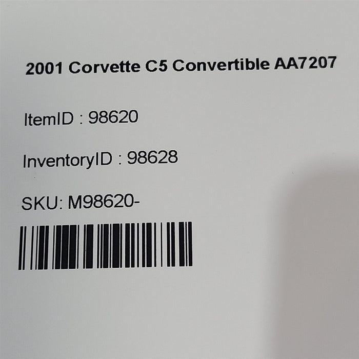 97-04 Corvette C5 Hood AA7207