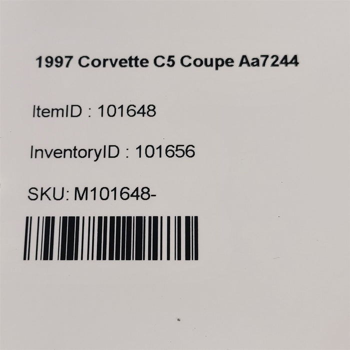 97-98 Corvette C5 Ecm Ecu Pcm Computer Mount Aa7244