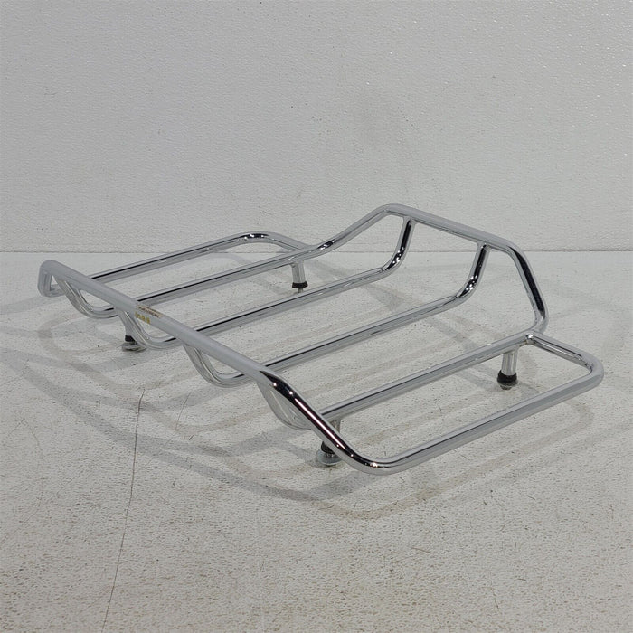 2003 Harley Electra Glide Classic Chrome Tour Pack Trunk Luggage Top Rack PS1088