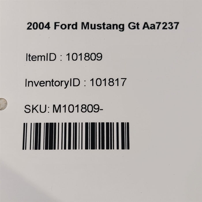 99-04 Ford Mustang Convertible Sun Visors Lh Rh Set Aa7237