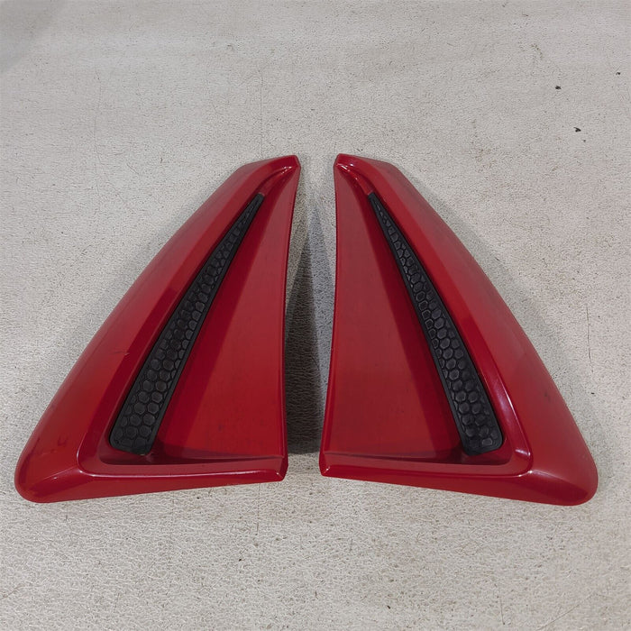 99-00 Mustang Gt Driver Passenger Quarter Panel Side Scoops Pair Aa7186