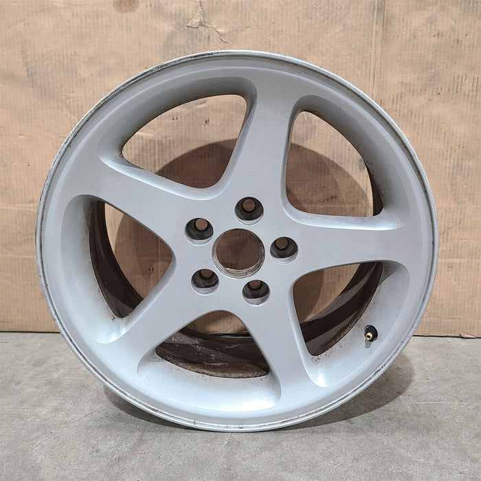 99 01 Mustang Cobra 5 Spoke OEM 17X8 Silver Aluminum Wheel Aa7231