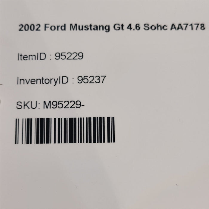 99-04 Mustang Gt Wheel Center Hub Cap Pair Aa7178