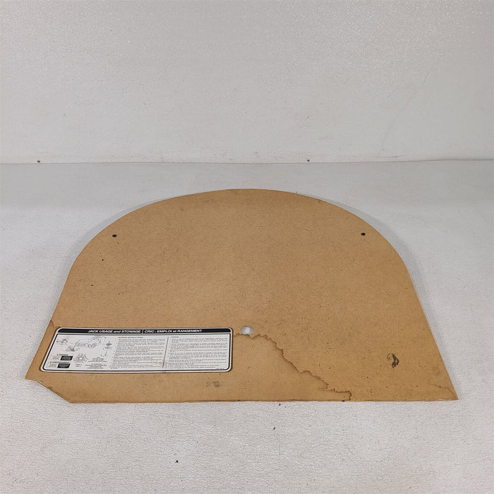 94-95 Ford Mustang Gt Spare Tire Cover Panel Fiber Board Aa7239