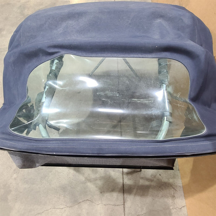 97-02 Porsche Boxster 986 Convertible Top With Frame Blue Aa7194