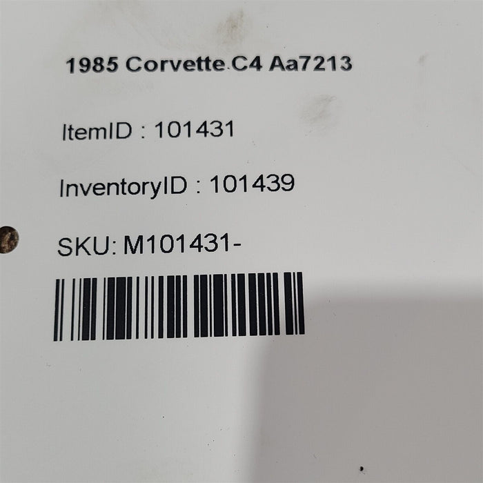 84-87 Corvette C4 Differential Carrier 3.14 Ratio Aa7213