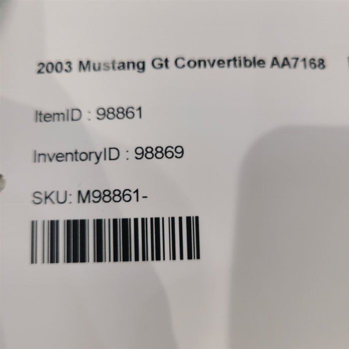 99-04 Mustang Gem Module Multi Function Module Yr33-14B205-Ab Oem AA7168