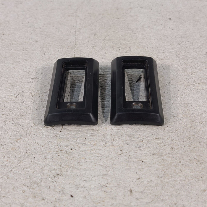 87-93 Mustang GT Front Seat Tilt Bezel Trim Lh Rh Pair Aa7260